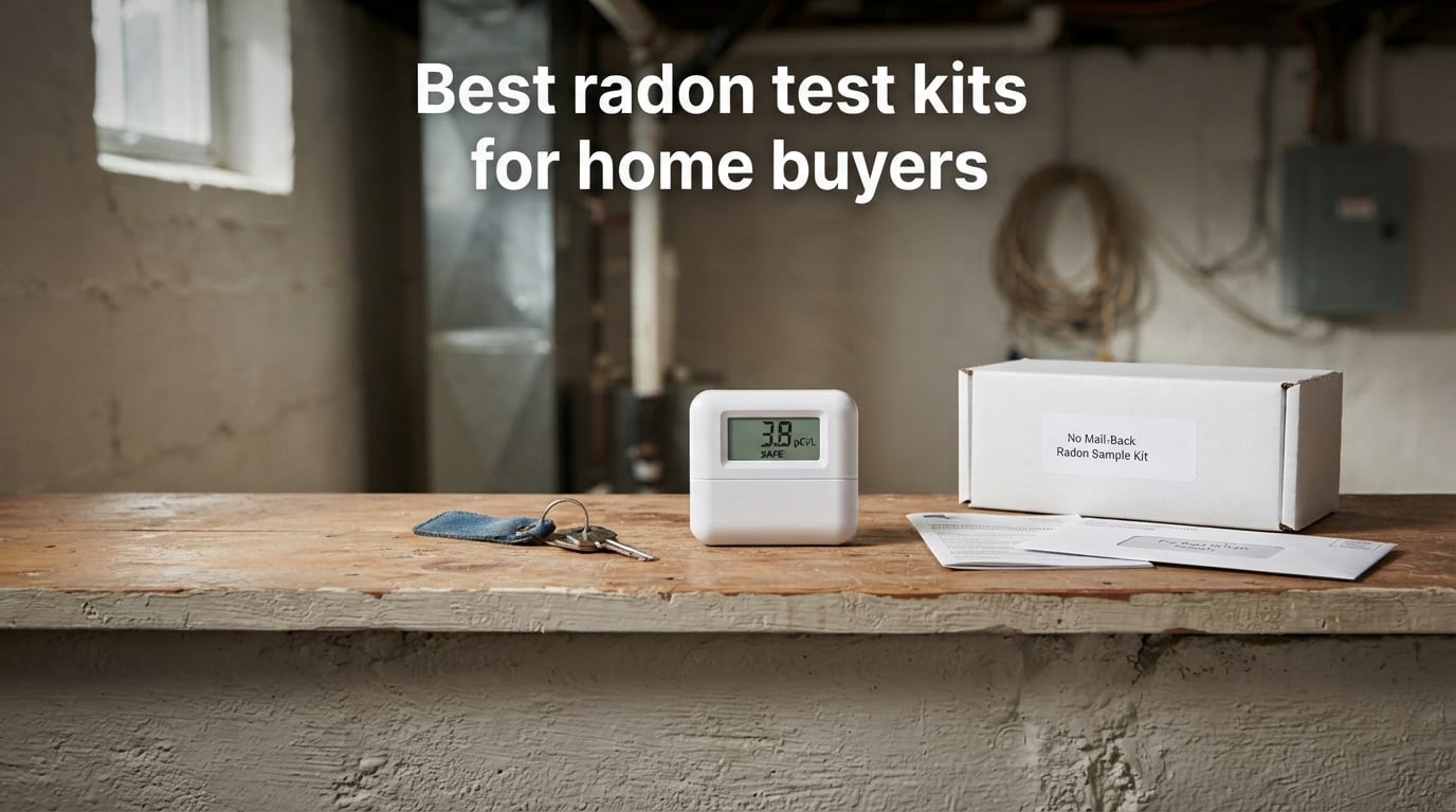 Best radon test kits for home buyers