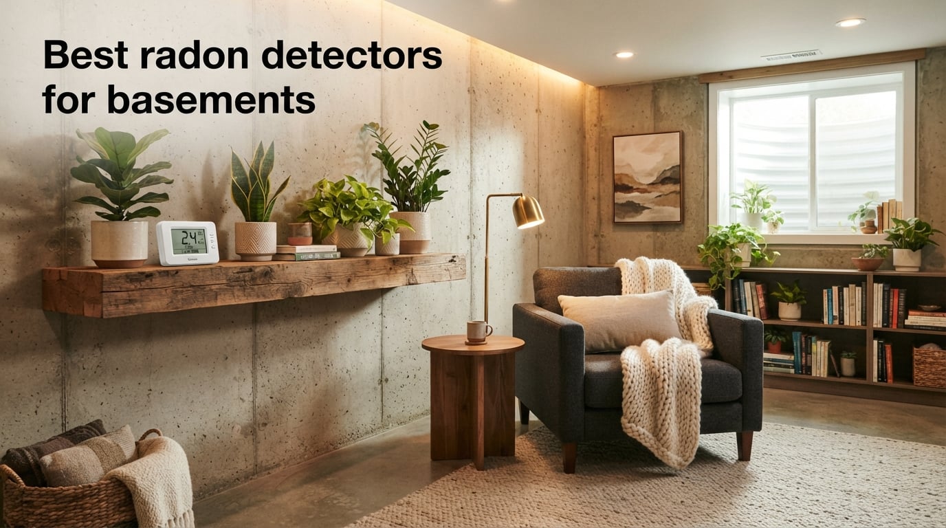 Best radon detectors for basements