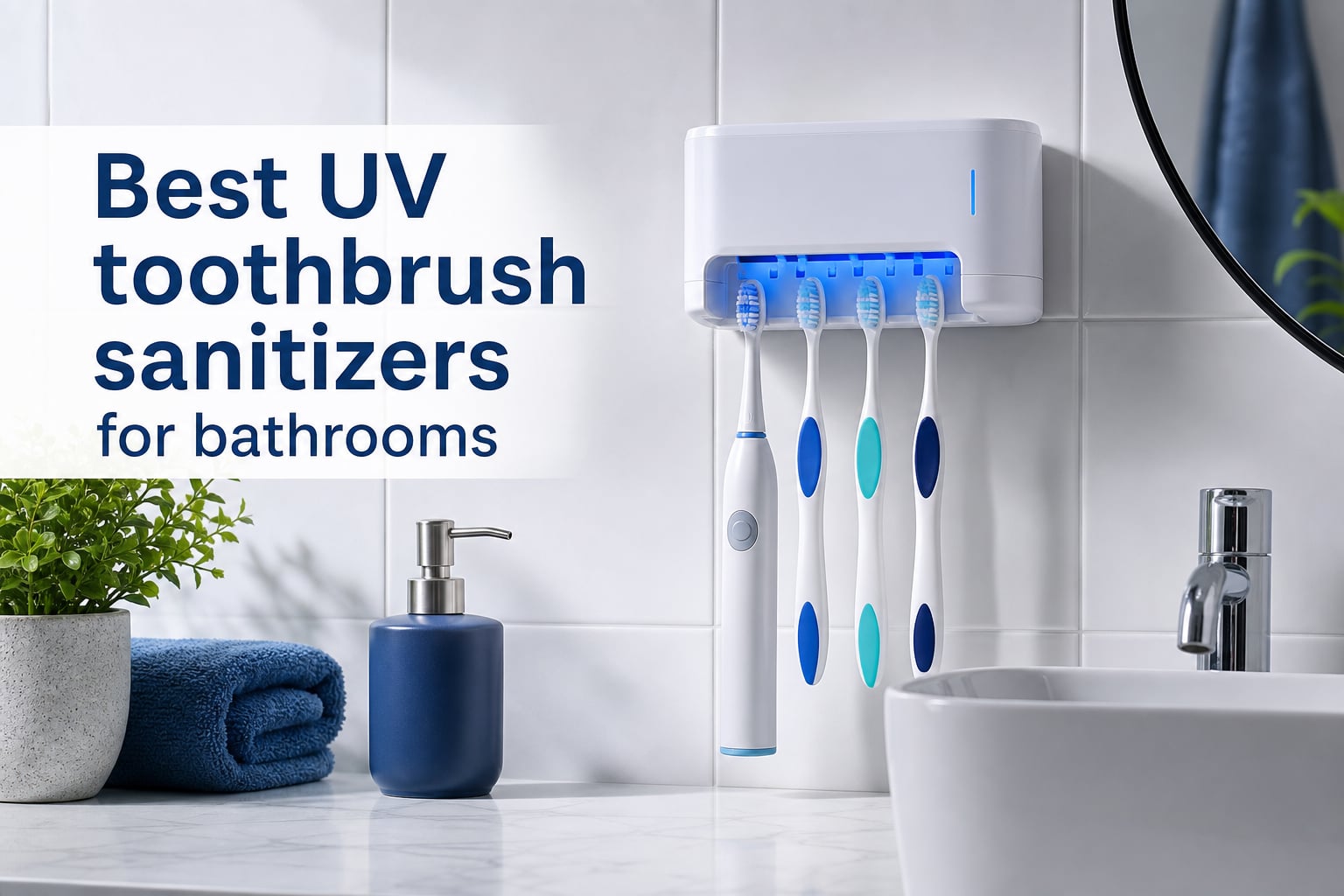 Best UV toothbrush sanitizers for bathrooms