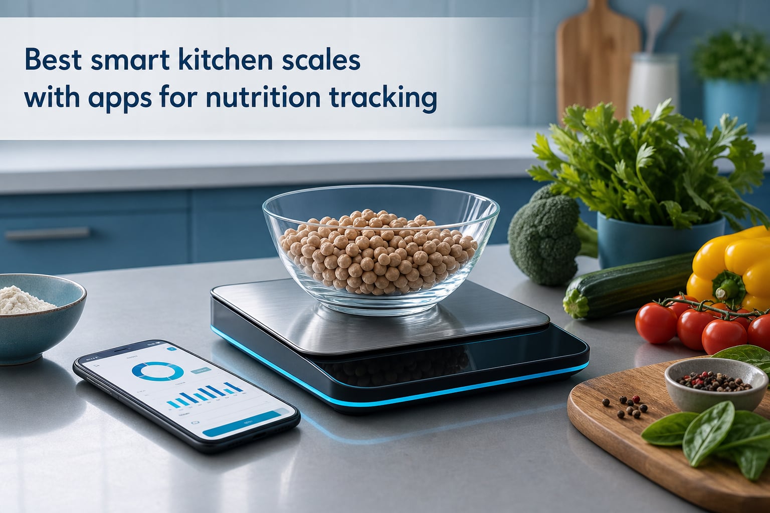 Best smart kitchen scales with apps for nutrition tracking