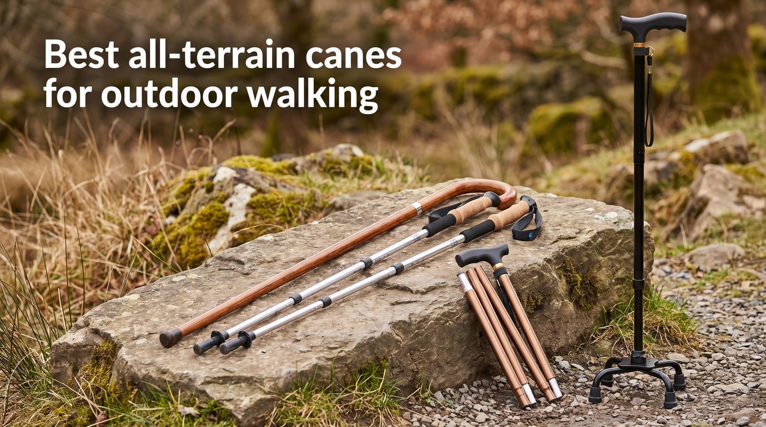 Best all-terrain canes for outdoor walking