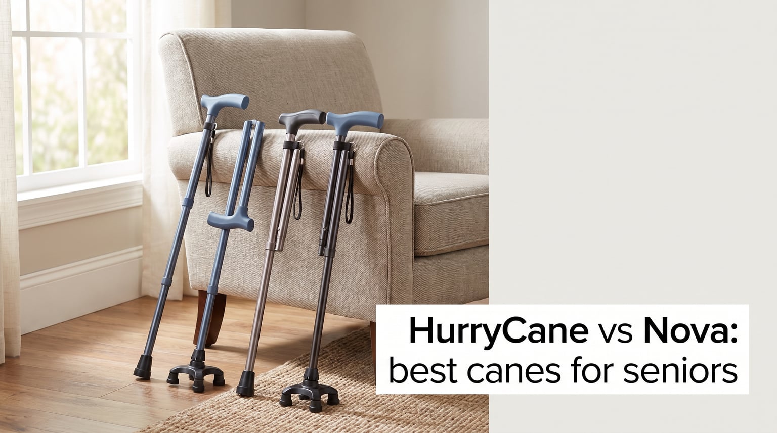 HurryCane vs Nova: best canes for seniors