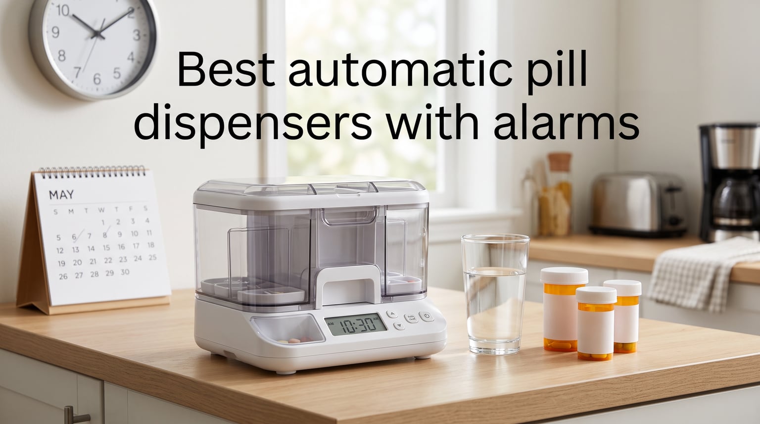 Best automatic pill dispensers with alarms