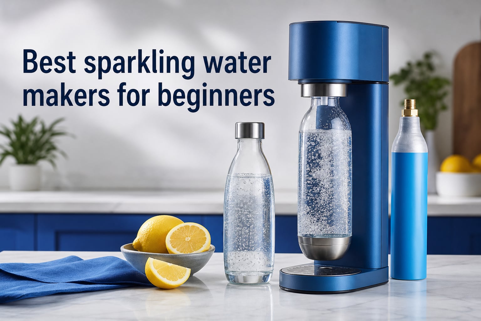 Best sparkling water makers for beginners