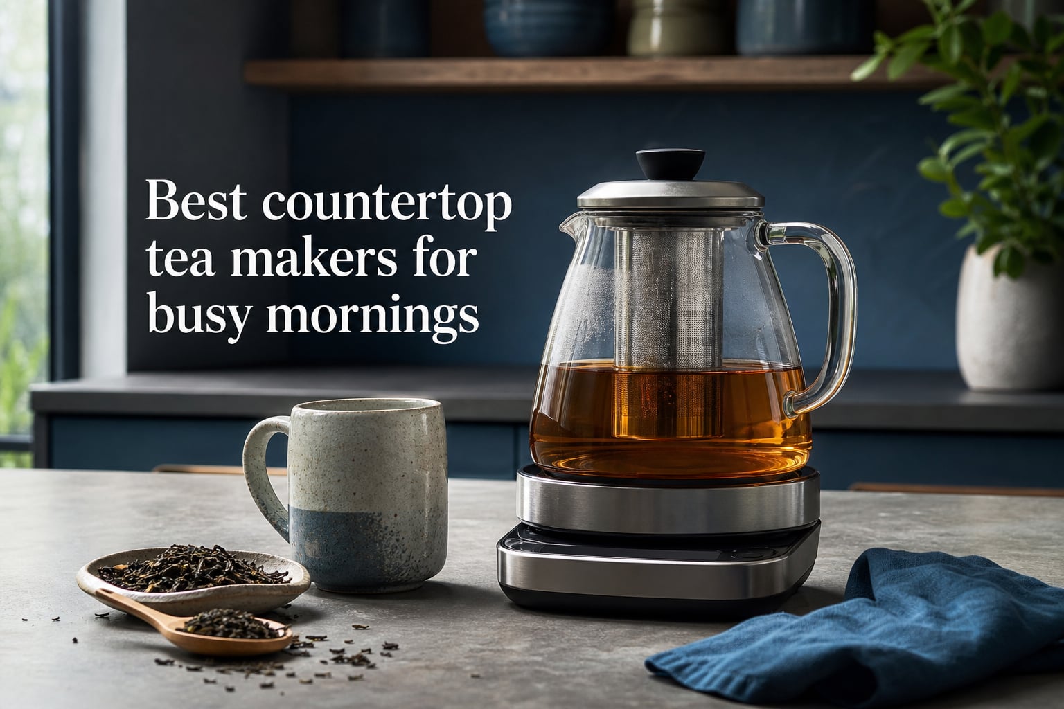 Best countertop tea makers for busy mornings