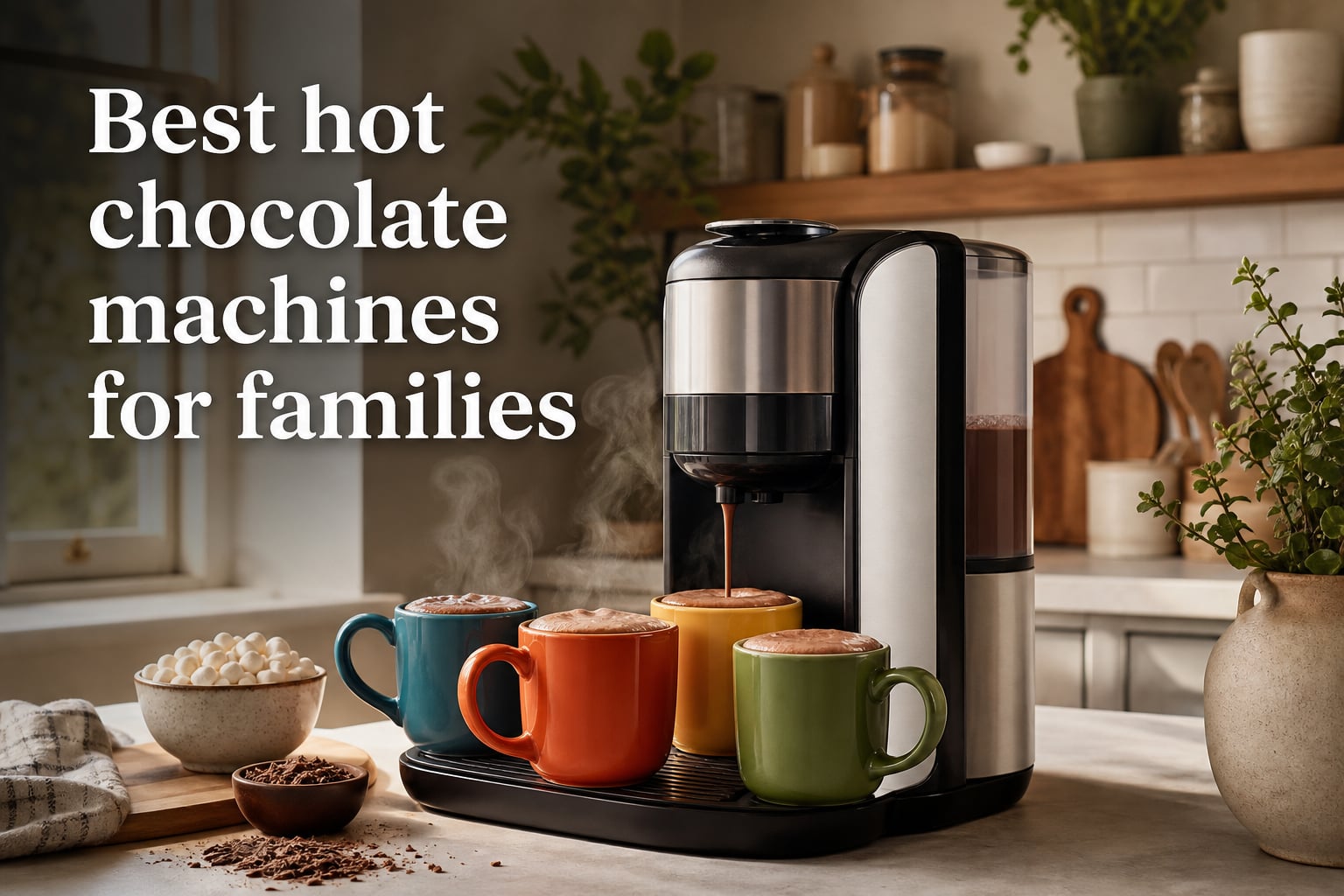 Best hot chocolate machines for families