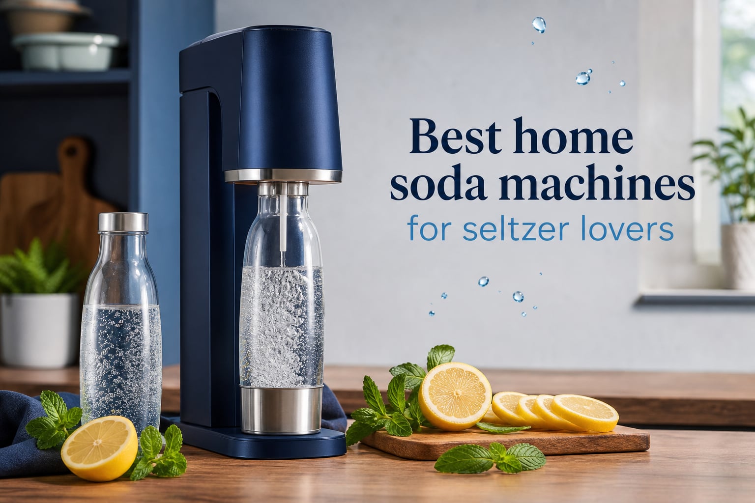 Best home soda machines for seltzer lovers