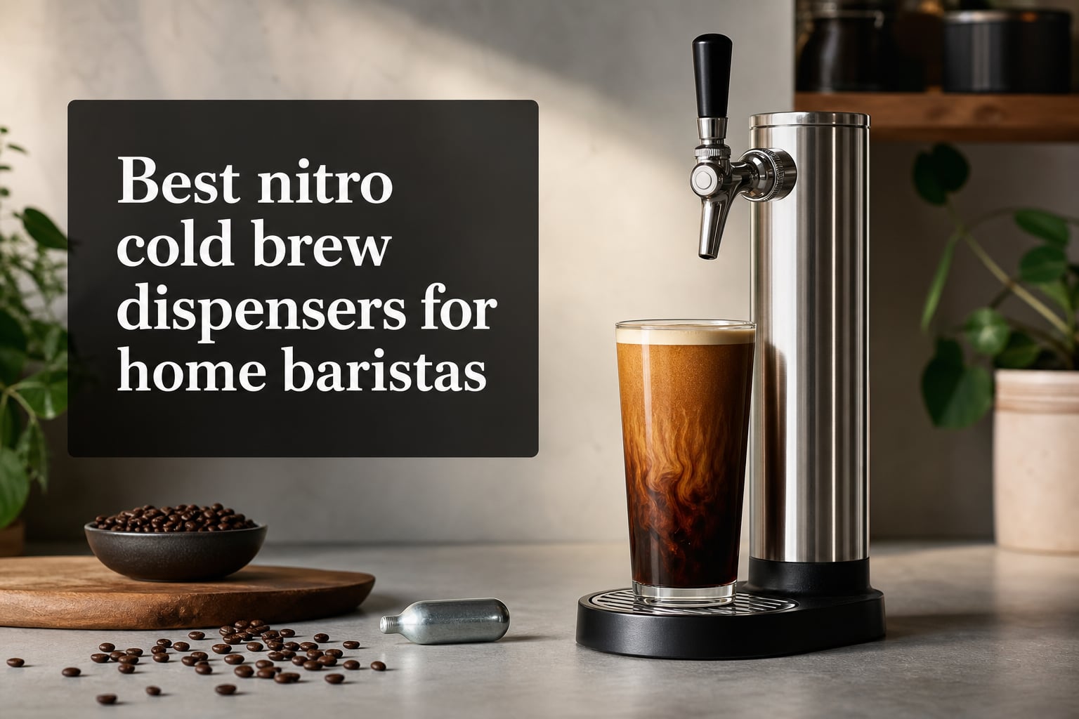 Best nitro cold brew dispensers for home baristas