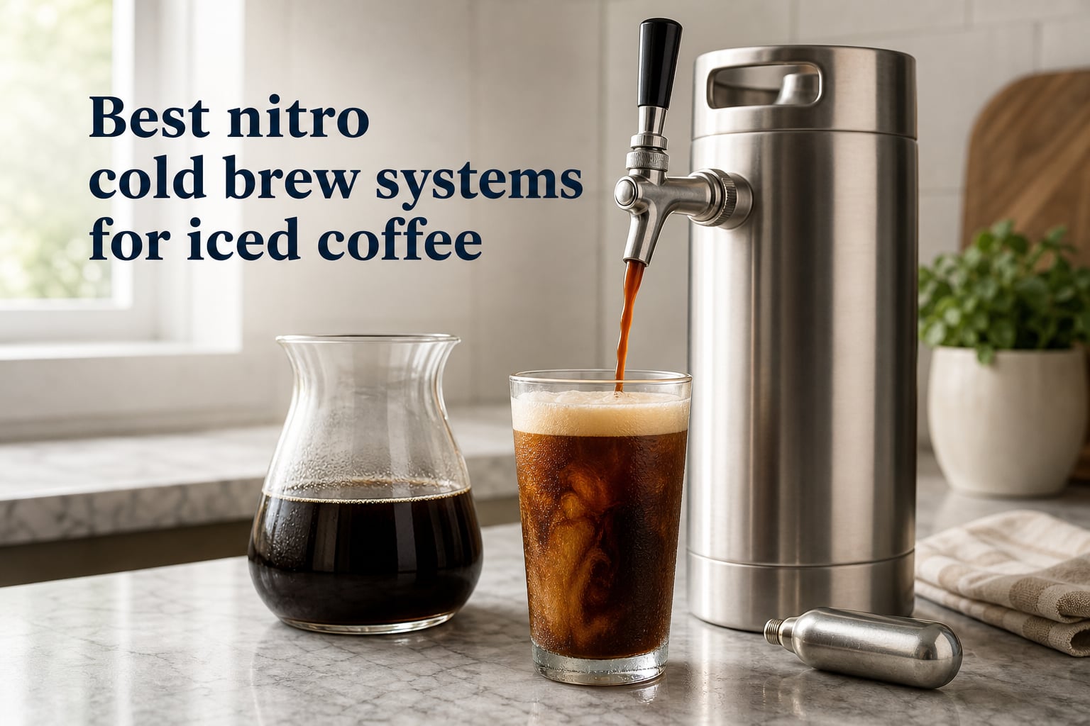 Best nitro cold brew systems for iced coffee