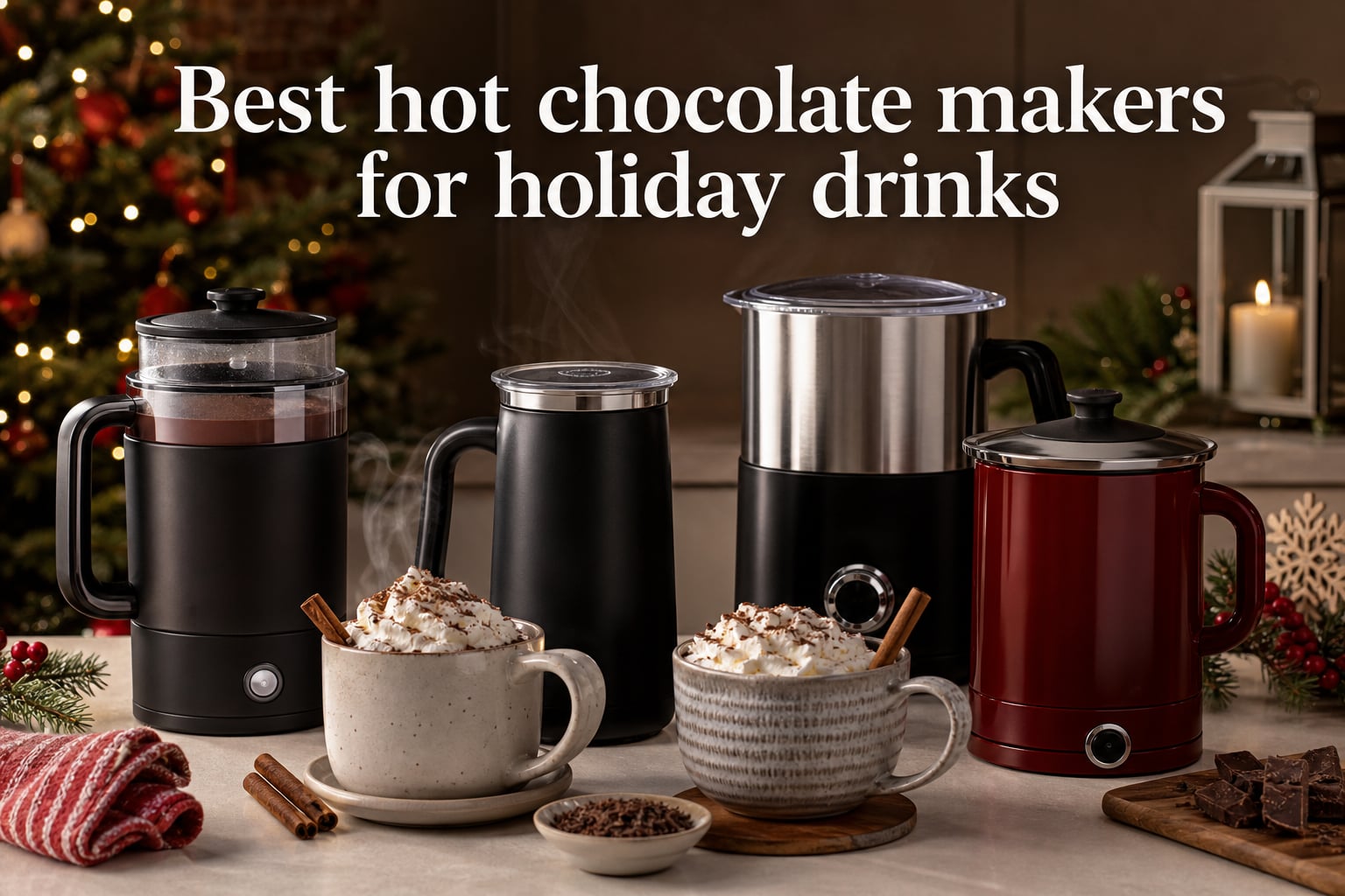 Best hot chocolate makers for holiday drinks