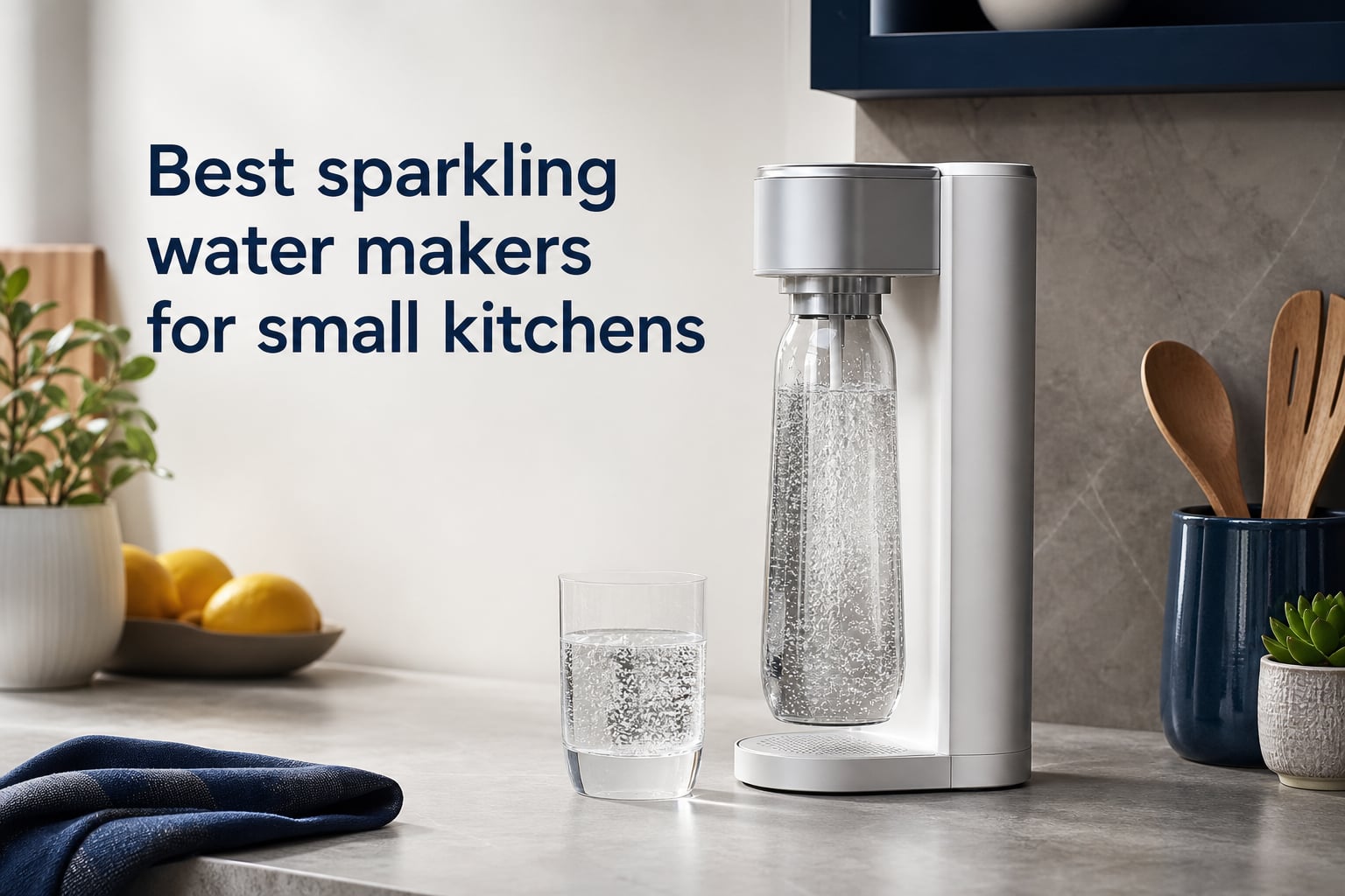 Best sparkling water makers for small kitchens