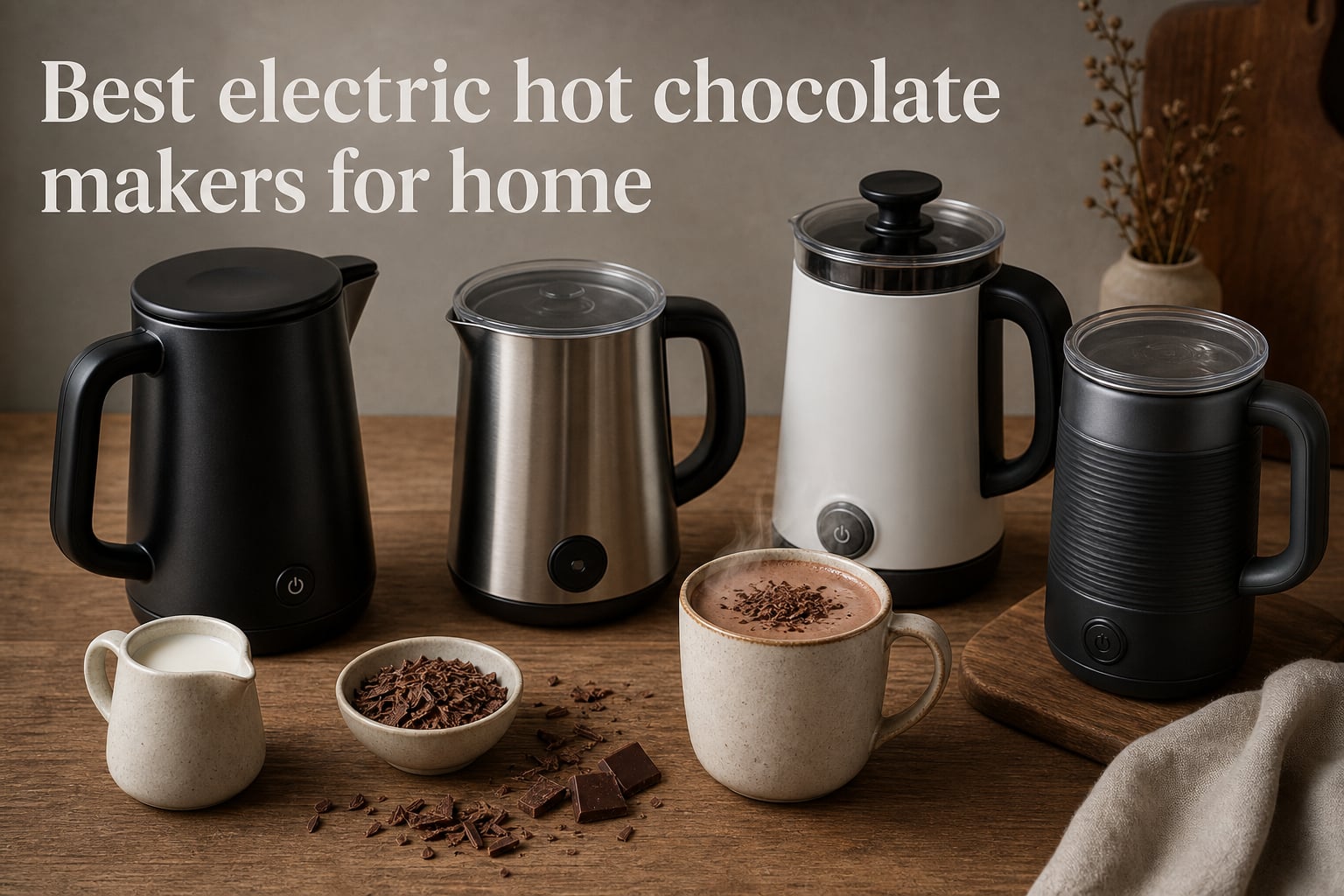 Best electric hot chocolate makers for home