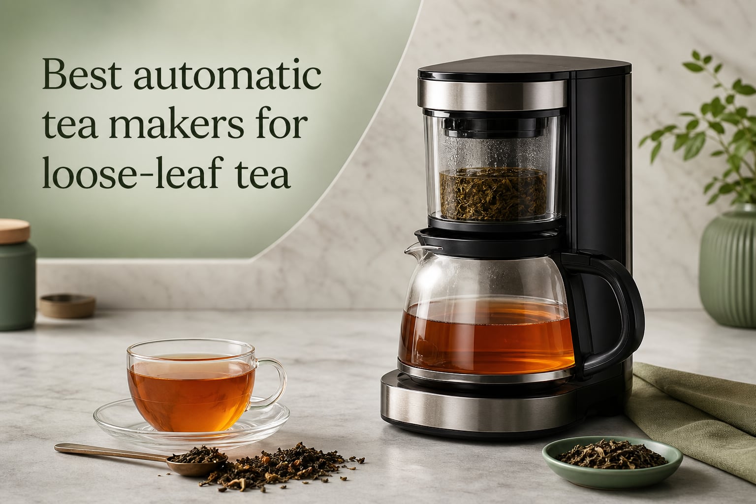 Best automatic tea makers for loose-leaf tea