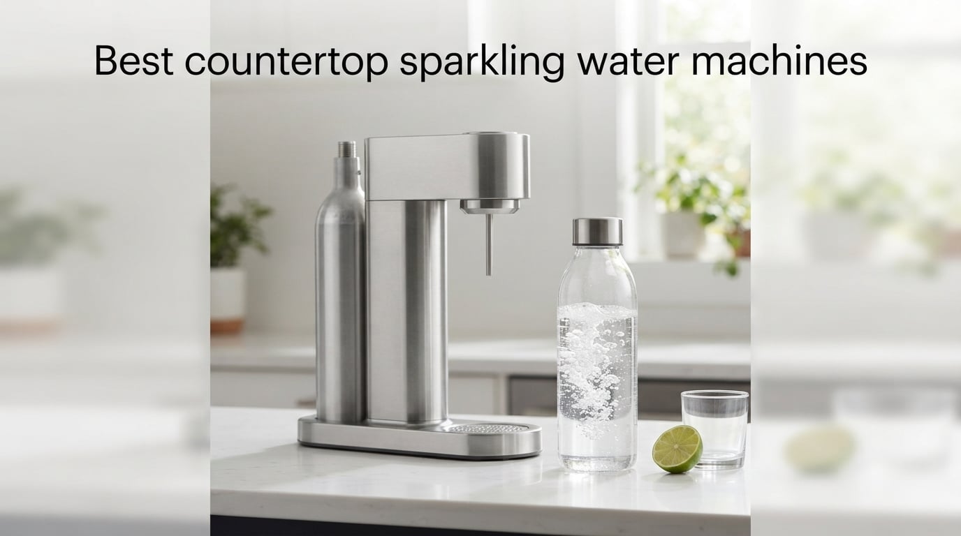 Best countertop sparkling water machines