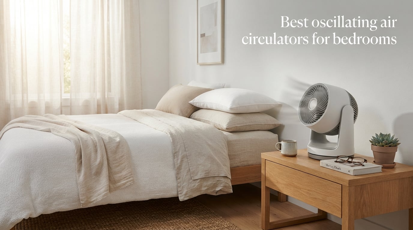 Best oscillating air circulators for bedrooms