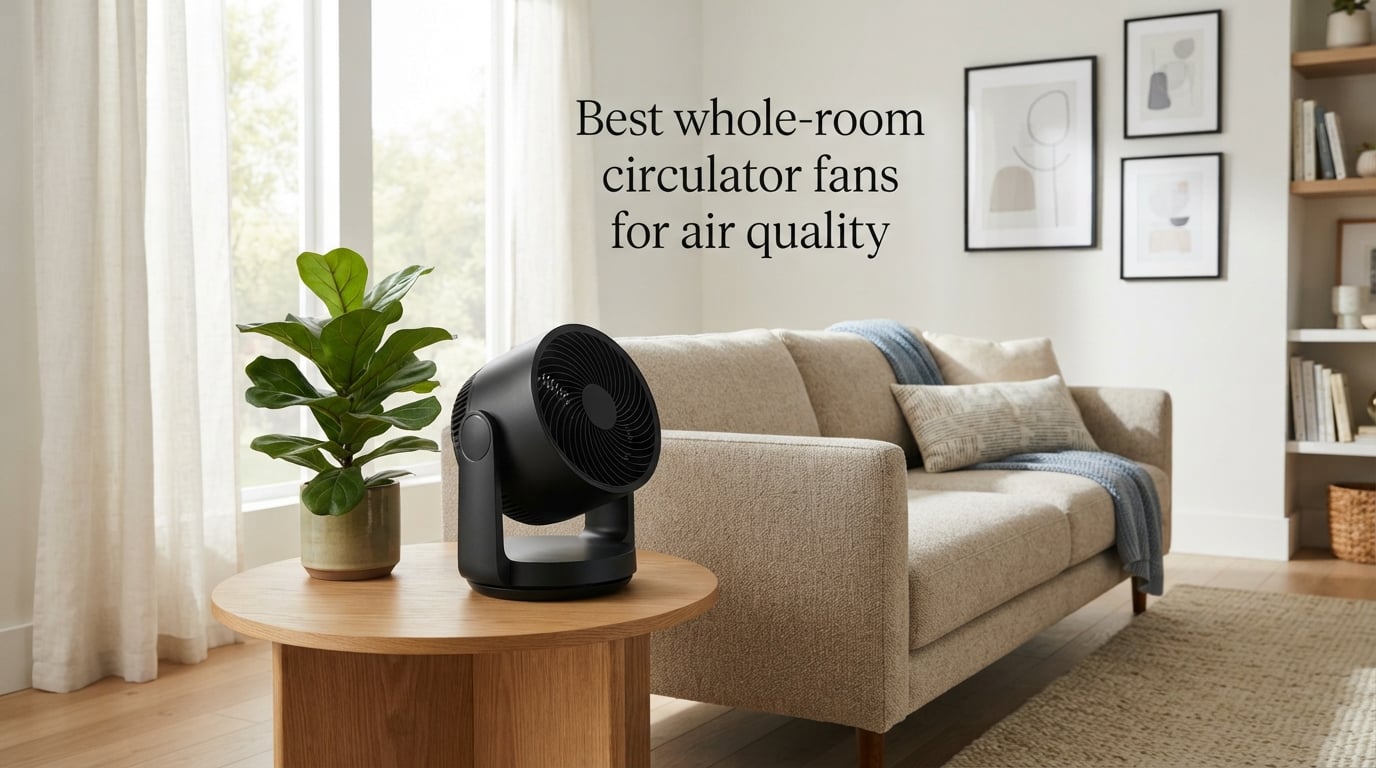 Best whole-room circulator fans for air quality