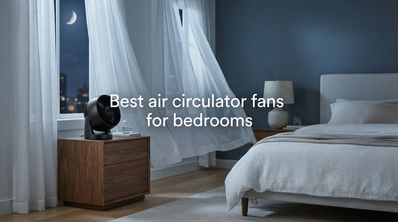 Best air circulator fans for bedrooms