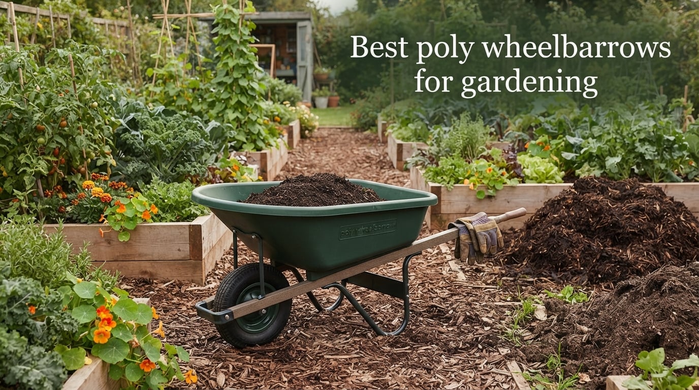 Best poly wheelbarrows for gardening