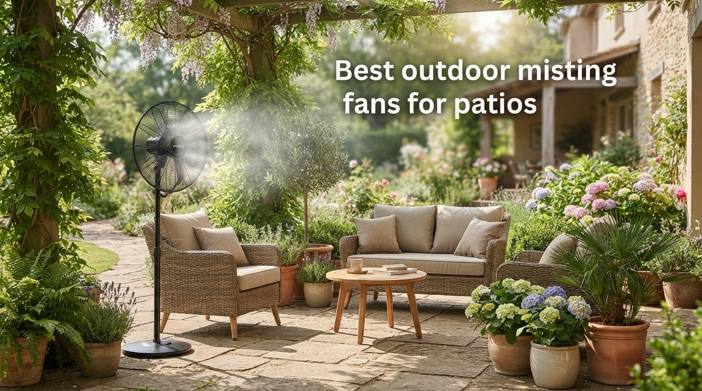 Best outdoor misting fans for patios