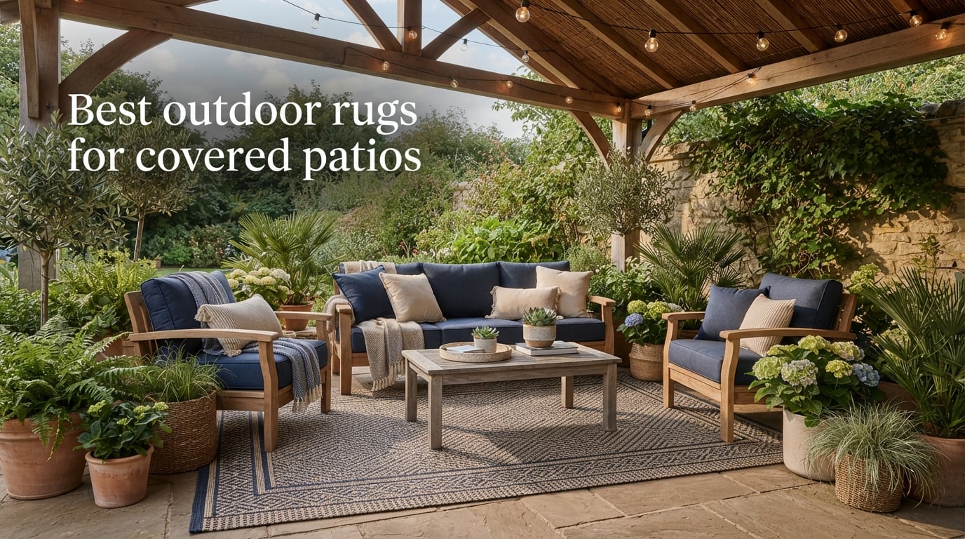 Best outdoor rugs for covered patios