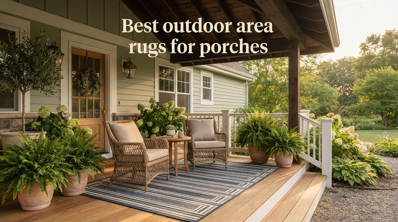 Best outdoor area rugs for porches