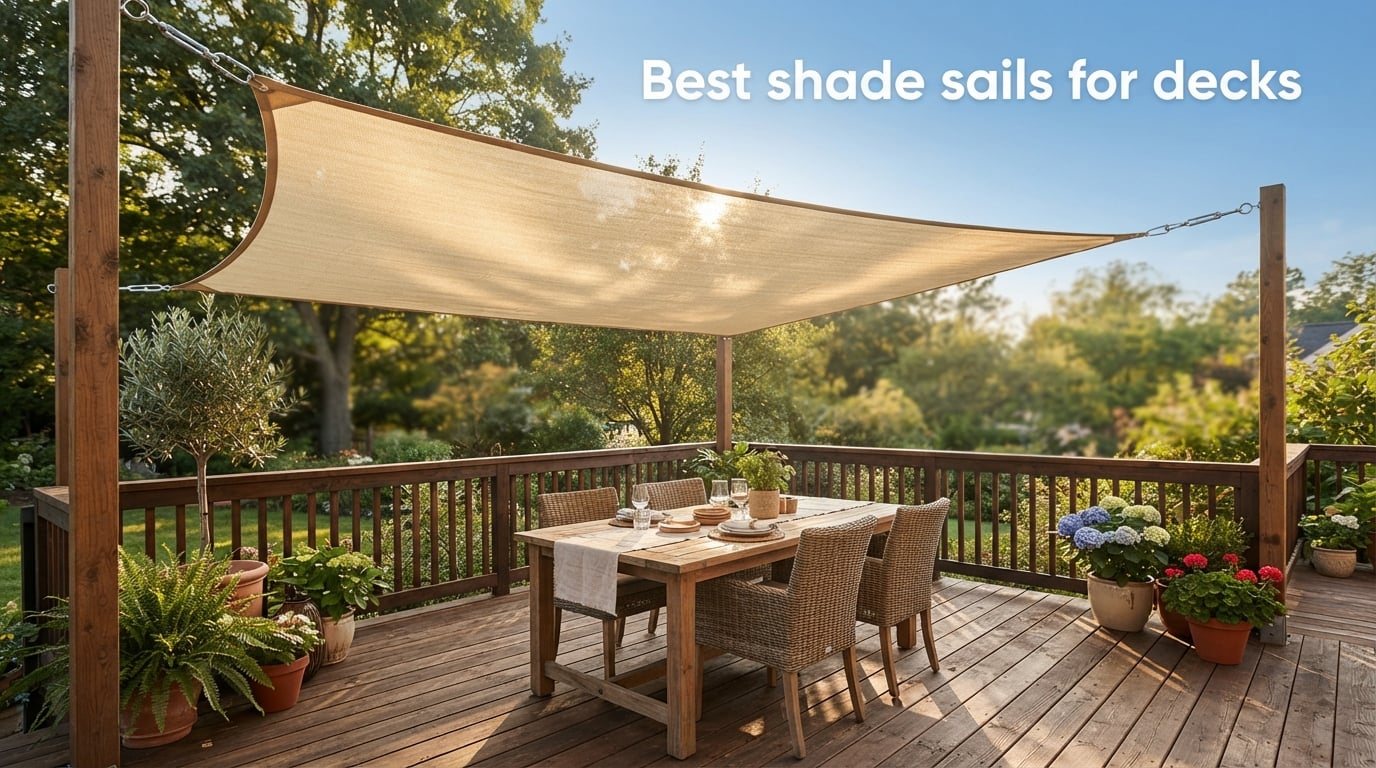 Best shade sails for decks
