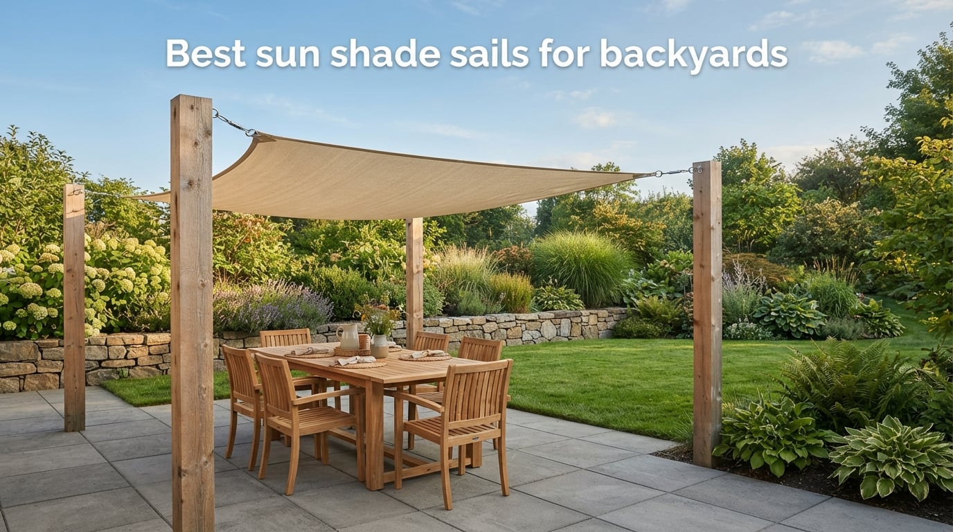 Best sun shade sails for backyards