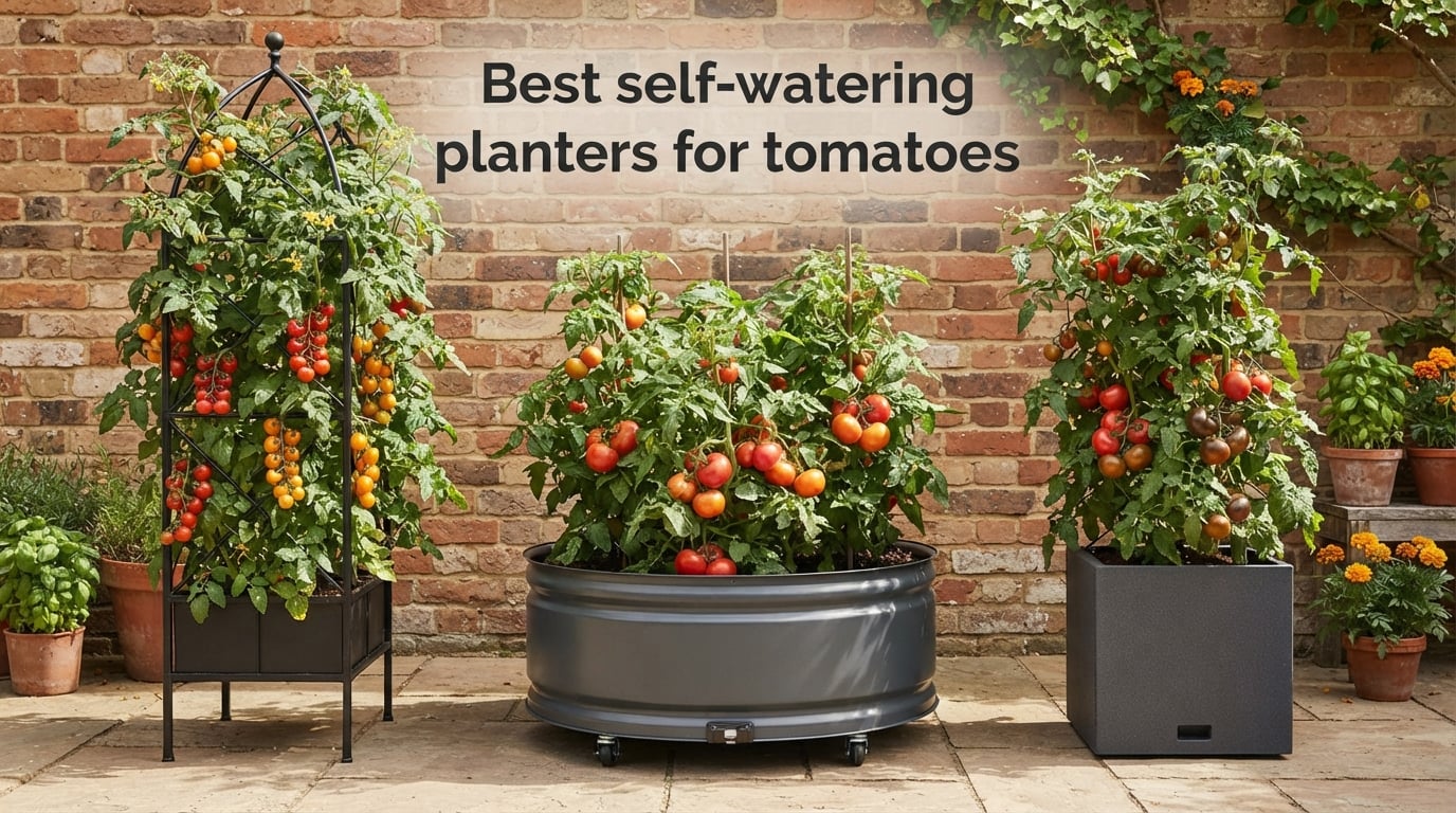 Best self-watering planters for tomatoes