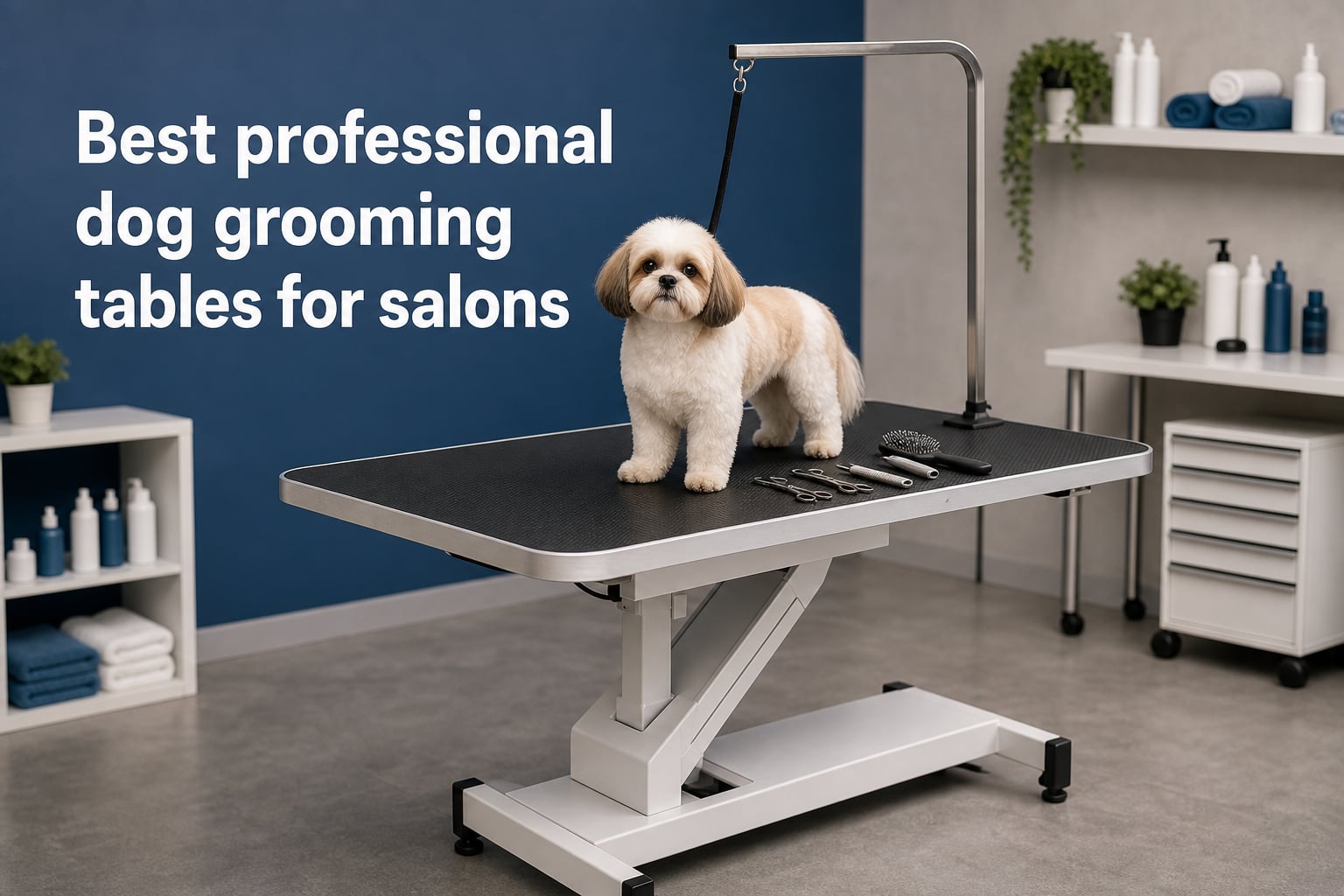 Best professional dog grooming tables for salons