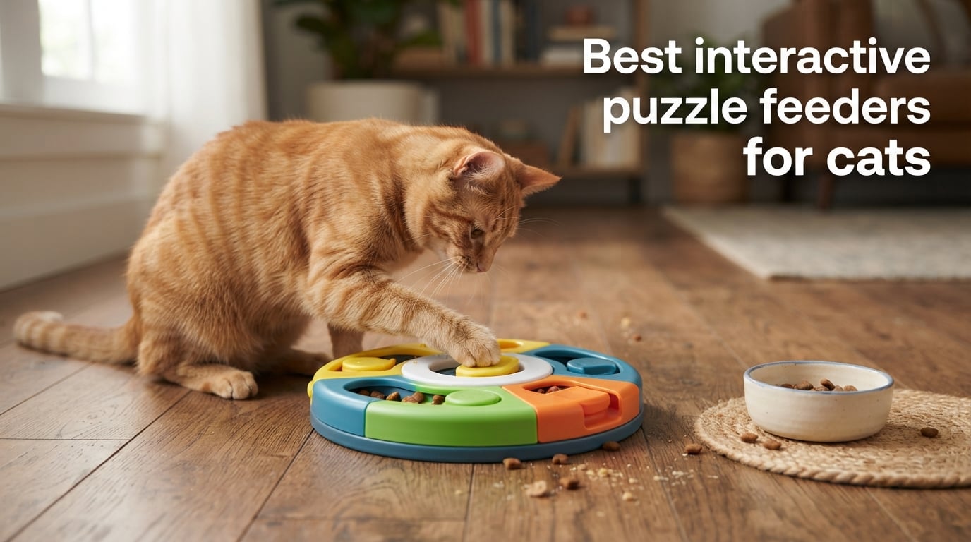 Best interactive puzzle feeders for cats