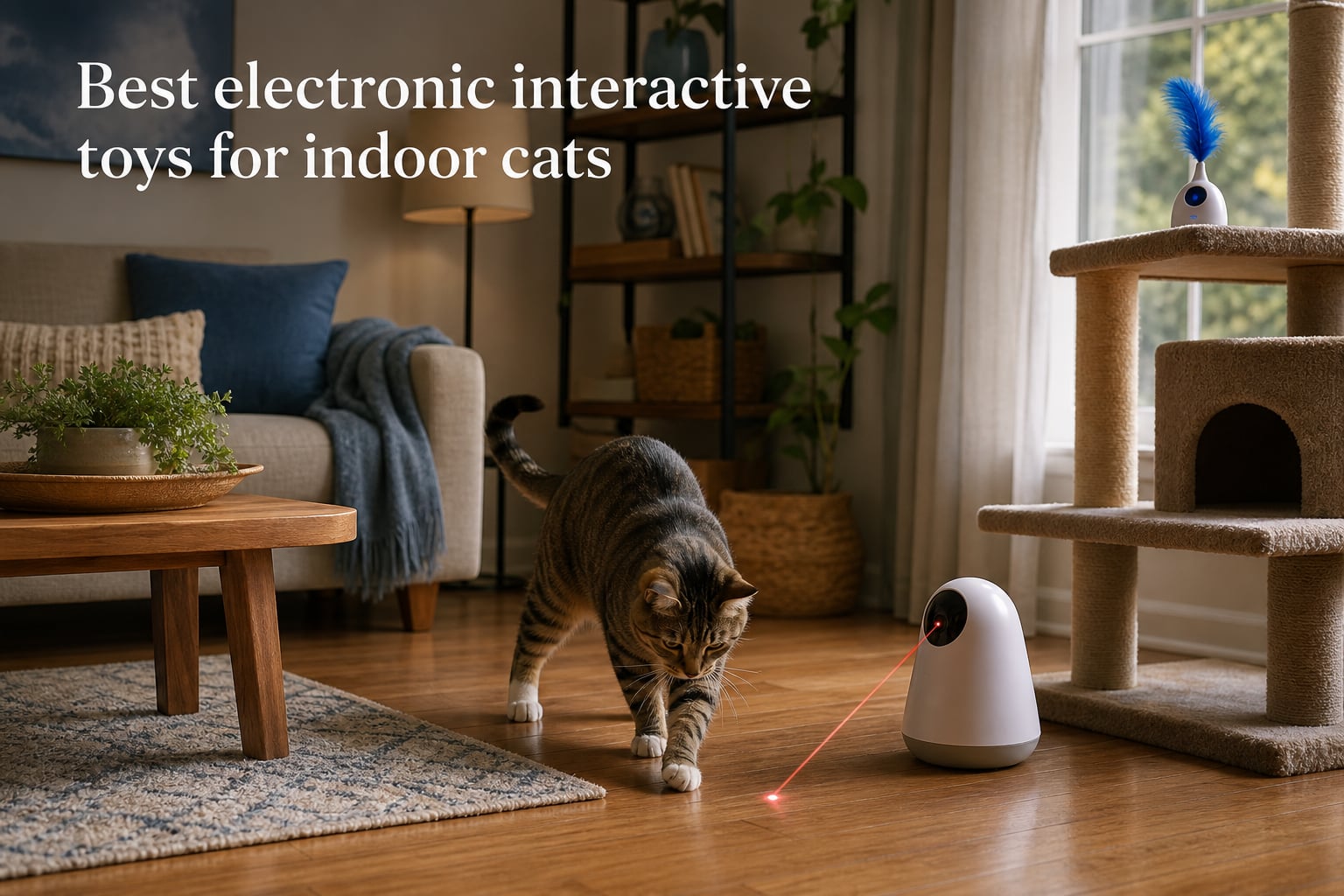 Best electronic interactive toys for indoor cats