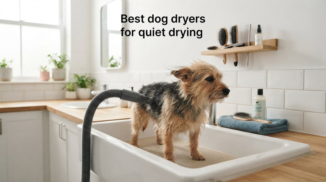 Best dog dryers for quiet drying