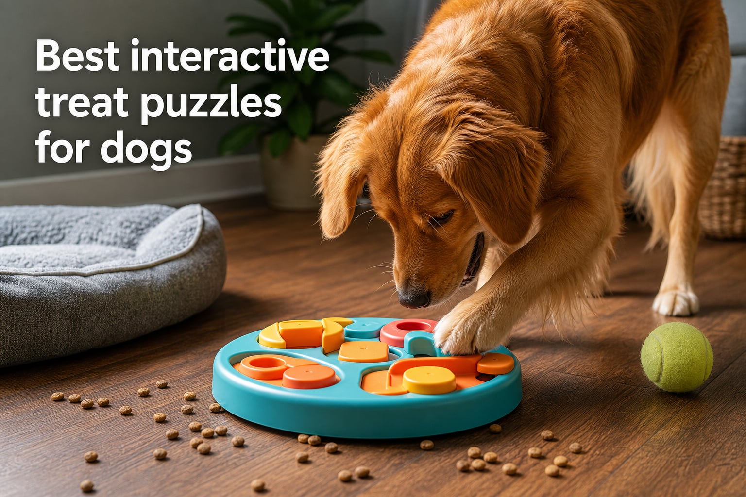 Best interactive treat puzzles for dogs