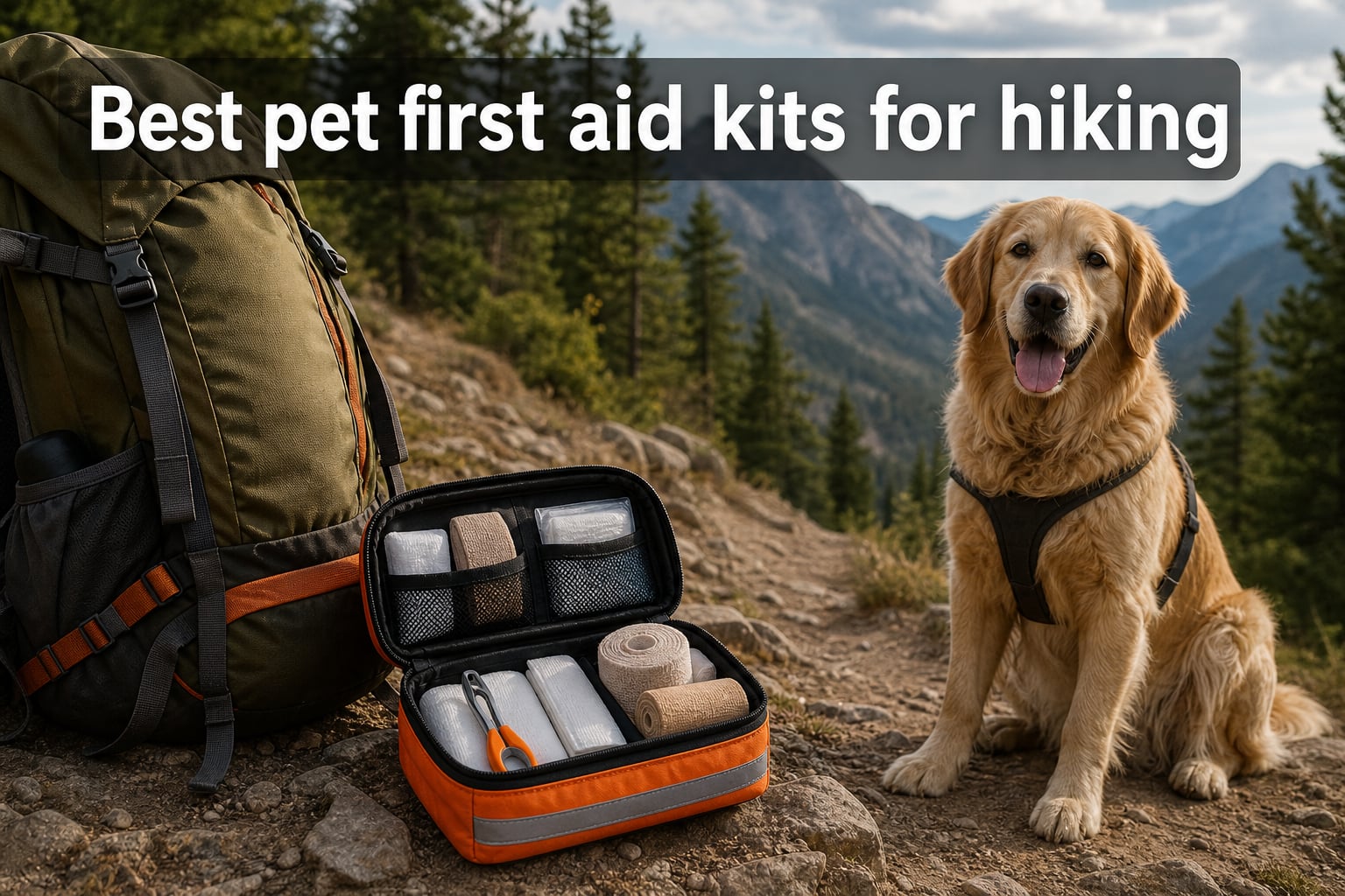 Best pet first aid kits for hiking