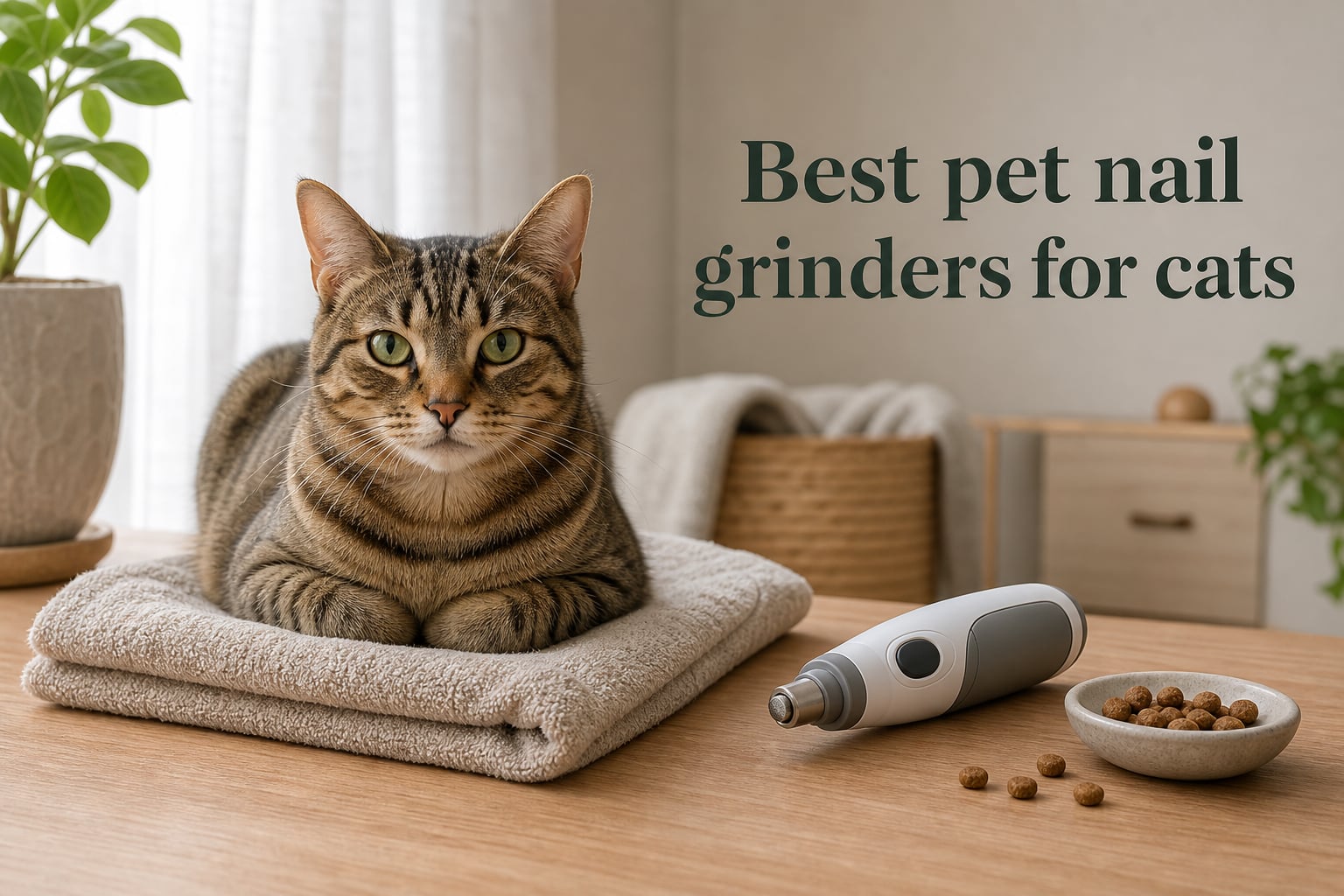 Best pet nail grinders for cats