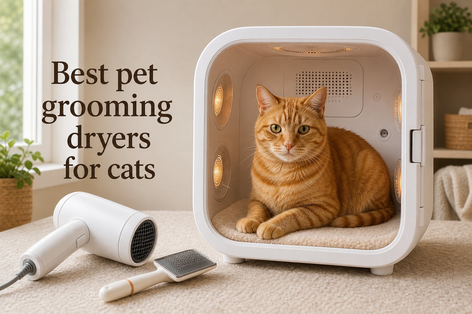 Best pet grooming dryers for cats