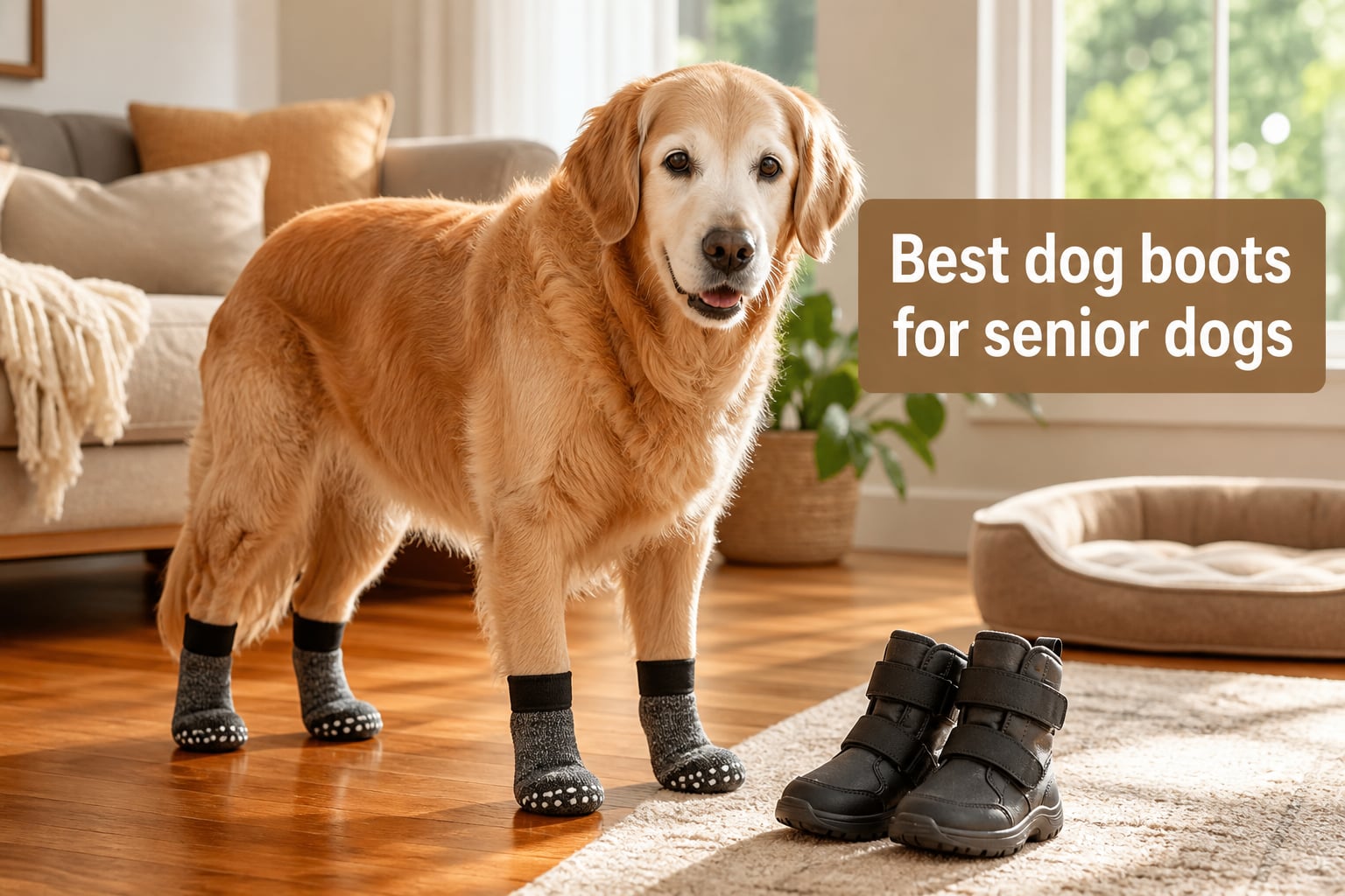 Best dog boots for senior dogs