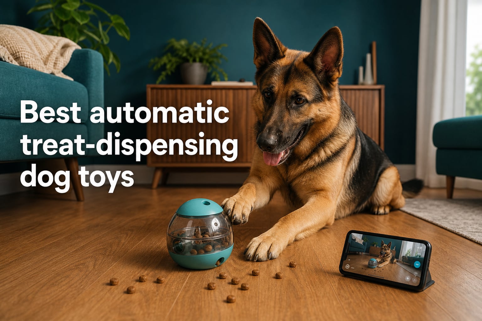 Best automatic treat-dispensing dog toys