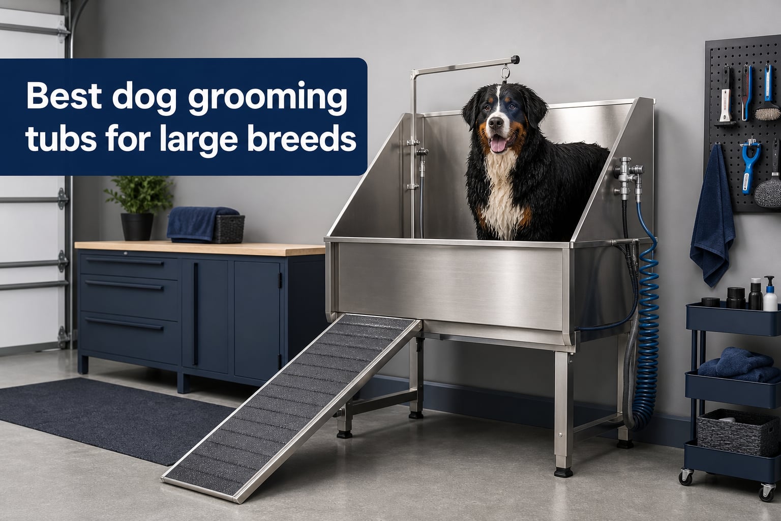 Best dog grooming tubs for large breeds