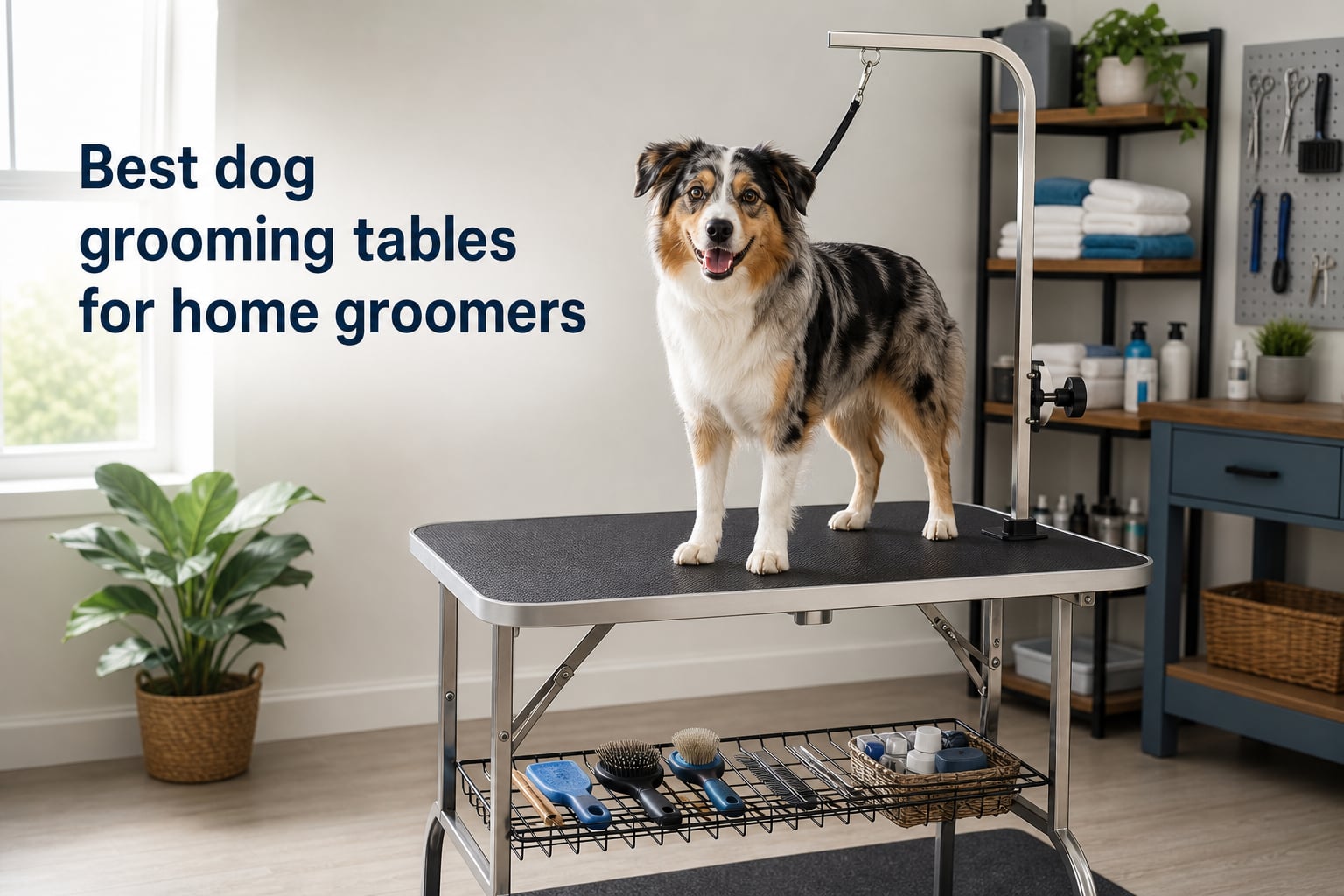 Best dog grooming tables for home groomers