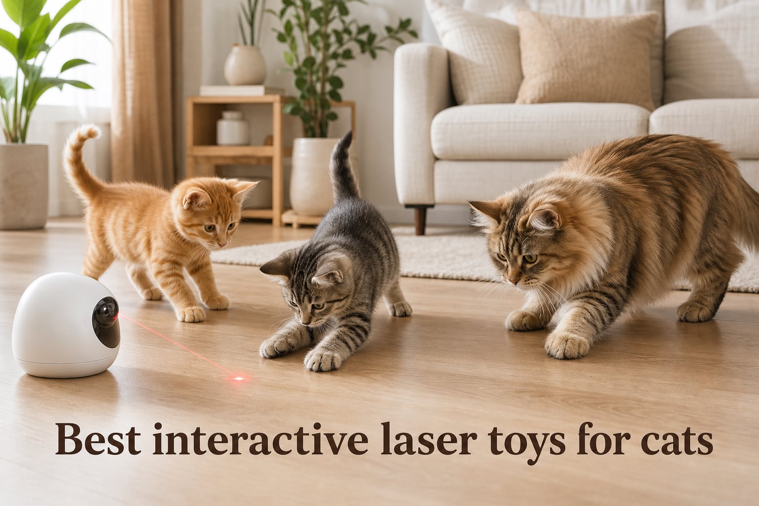 Best interactive laser toys for cats