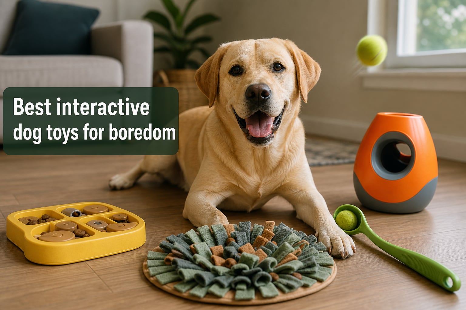 Best interactive dog toys for boredom