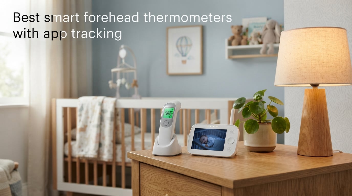 Best smart forehead thermometers with app tracking