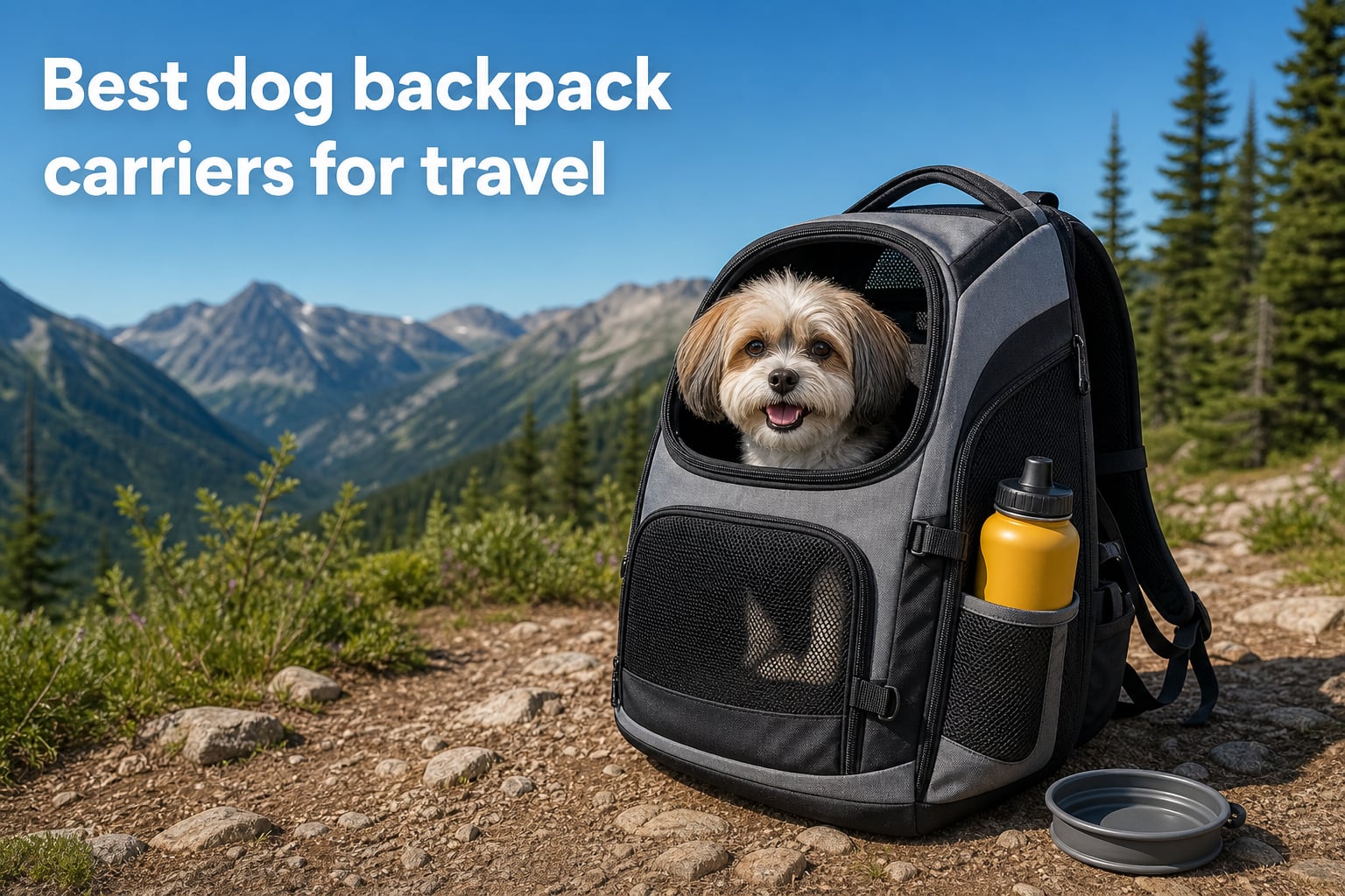Best dog backpack carriers for travel