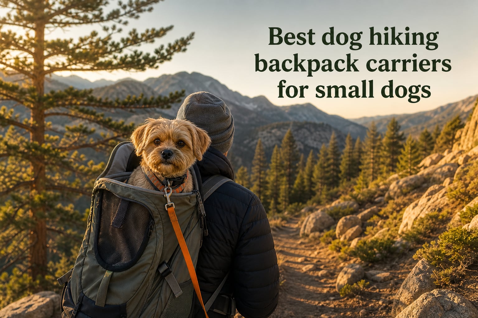 Best dog hiking backpack carriers for small dogs