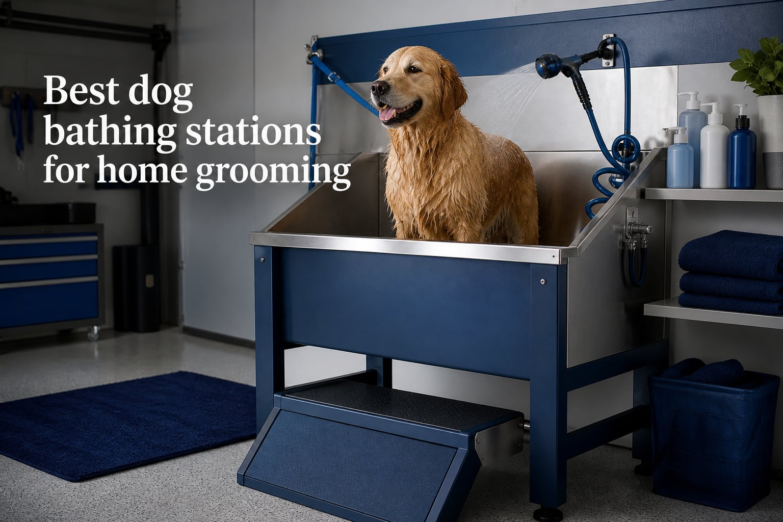 Best dog bathing stations for home grooming
