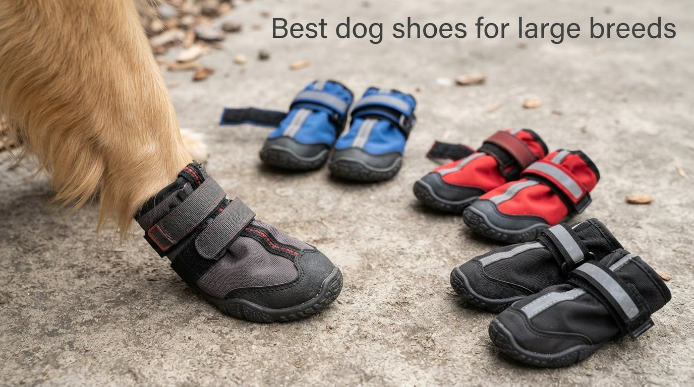 Best dog shoes for large breeds