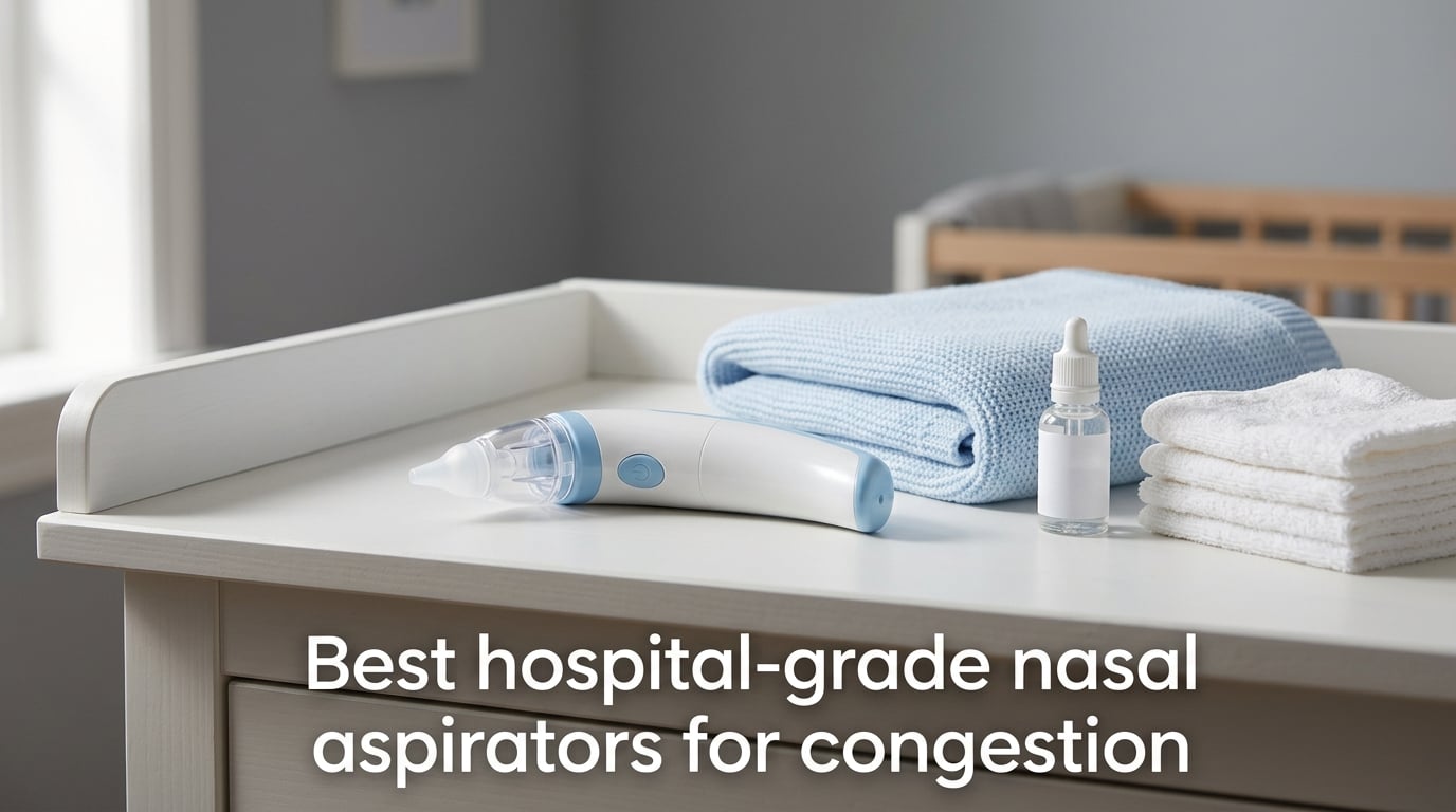 Best hospital-grade nasal aspirators for congestion