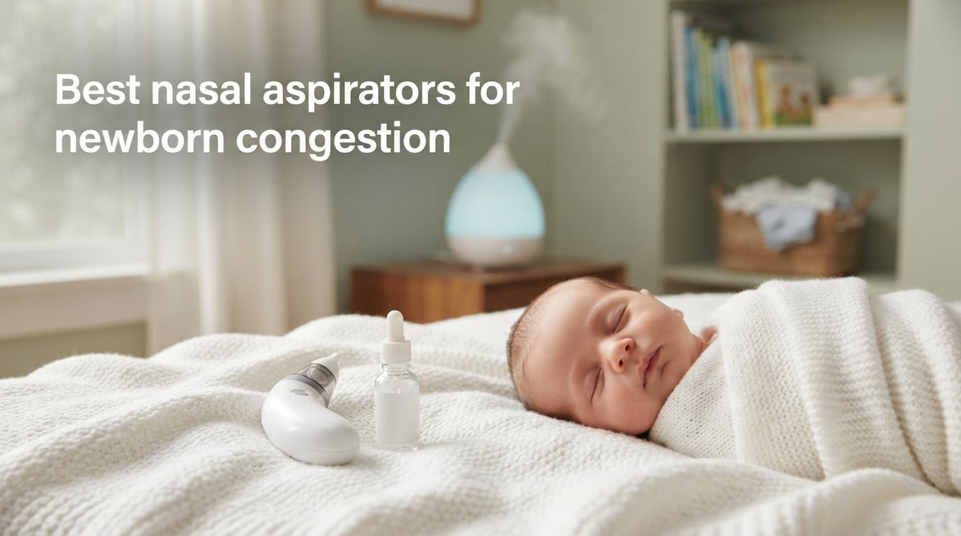 Best nasal aspirators for newborn congestion