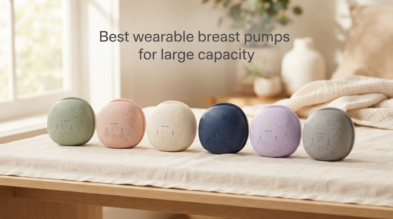 Best wearable breast pumps for large capacity